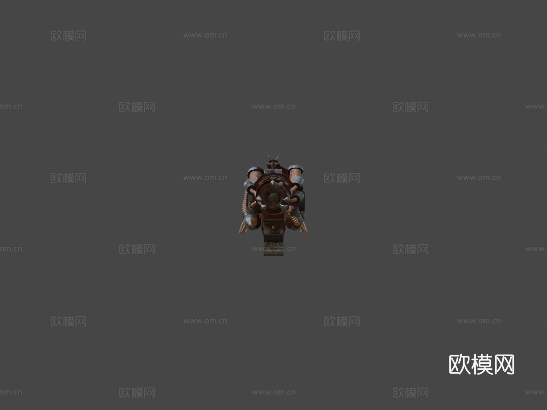 等离子步枪3d模型