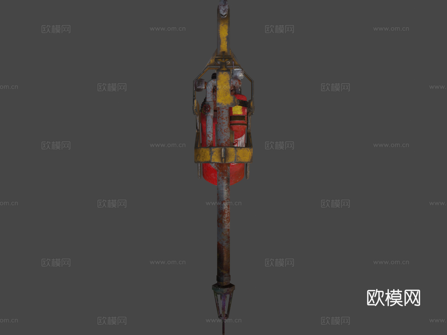 粉丝艺术-辐射4-火焰喷射器模型3d模型