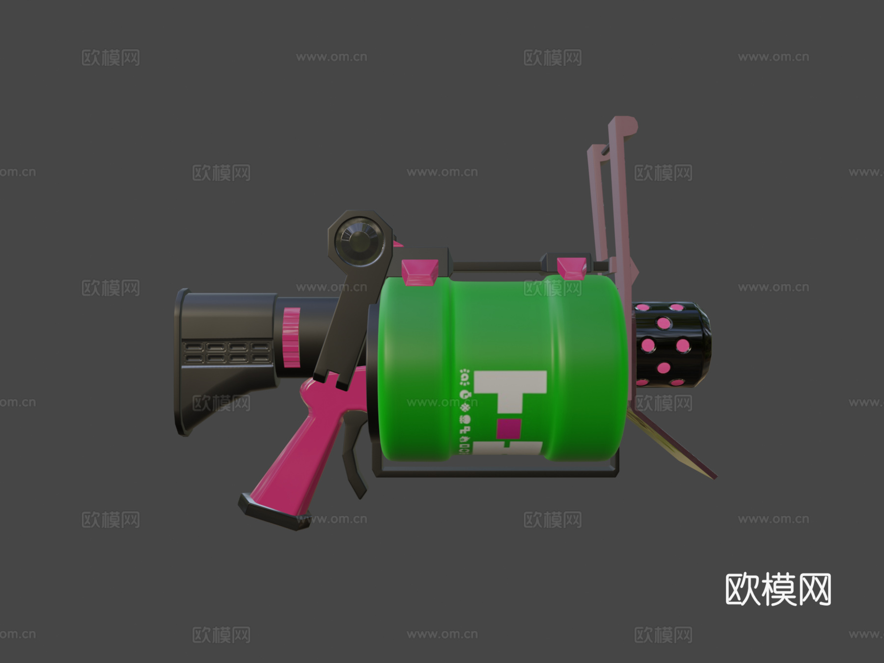.盖尔52(喷射战士)3d模型