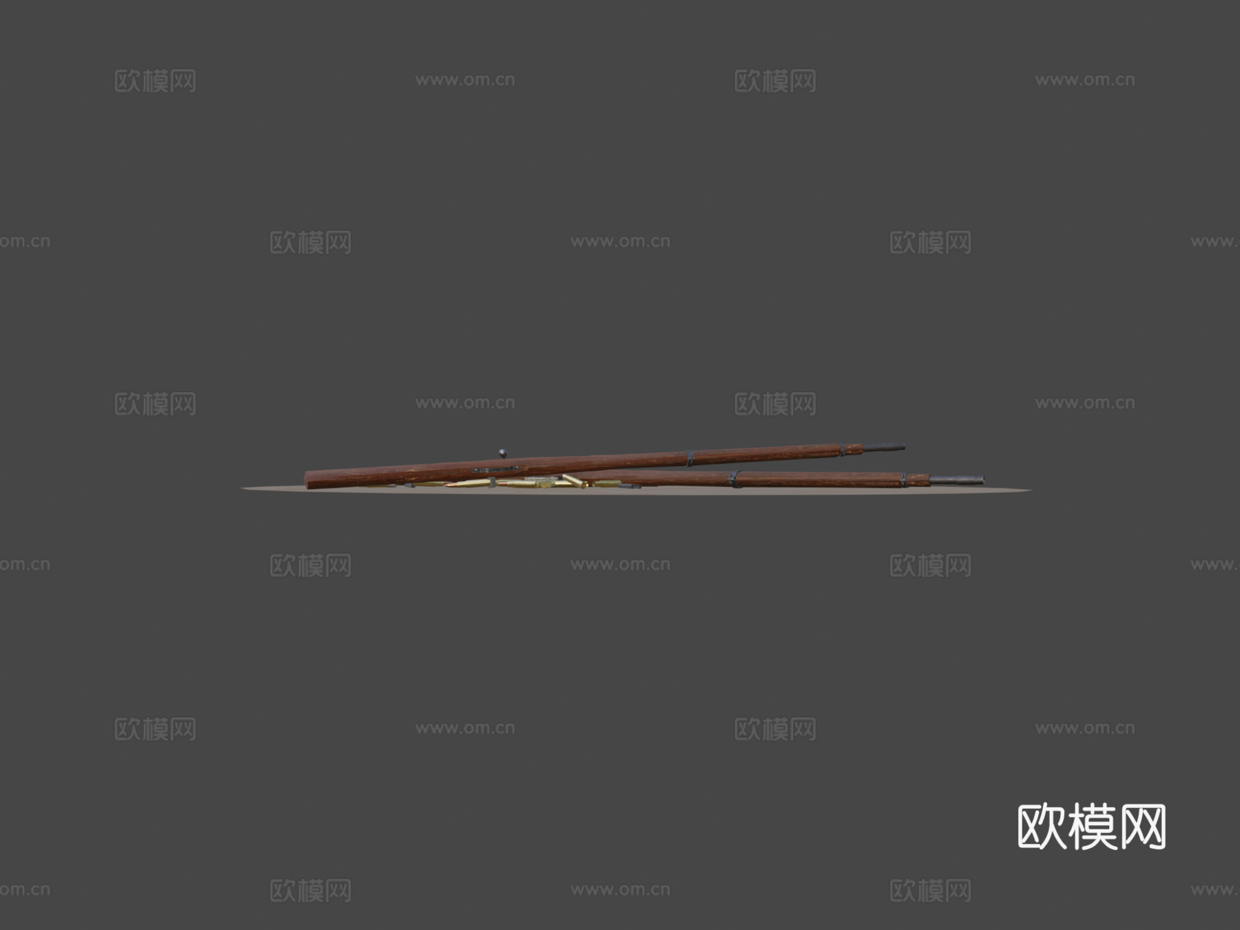 春田M1903步枪3d模型
