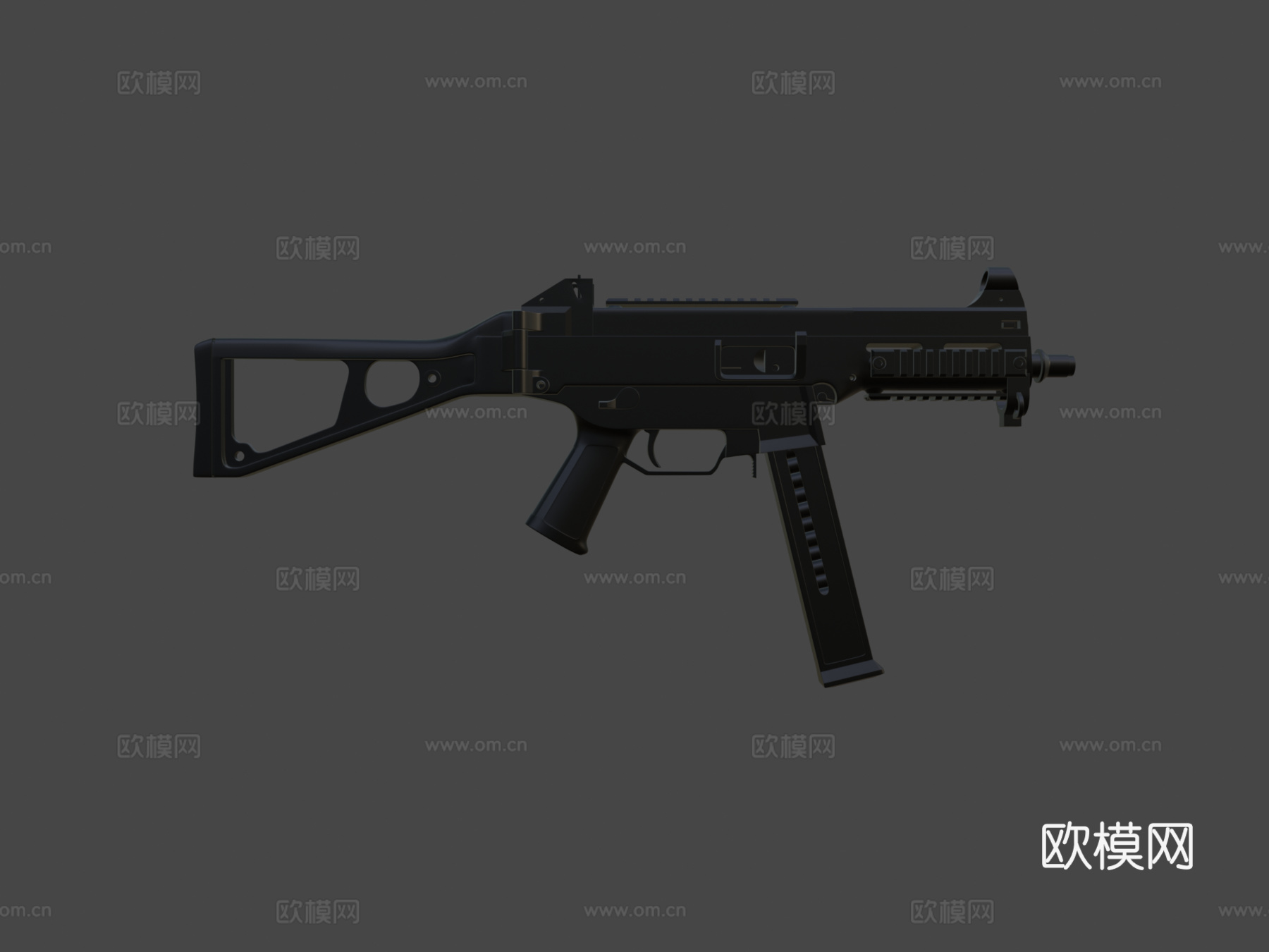 H&amp;K UMP .453d模型