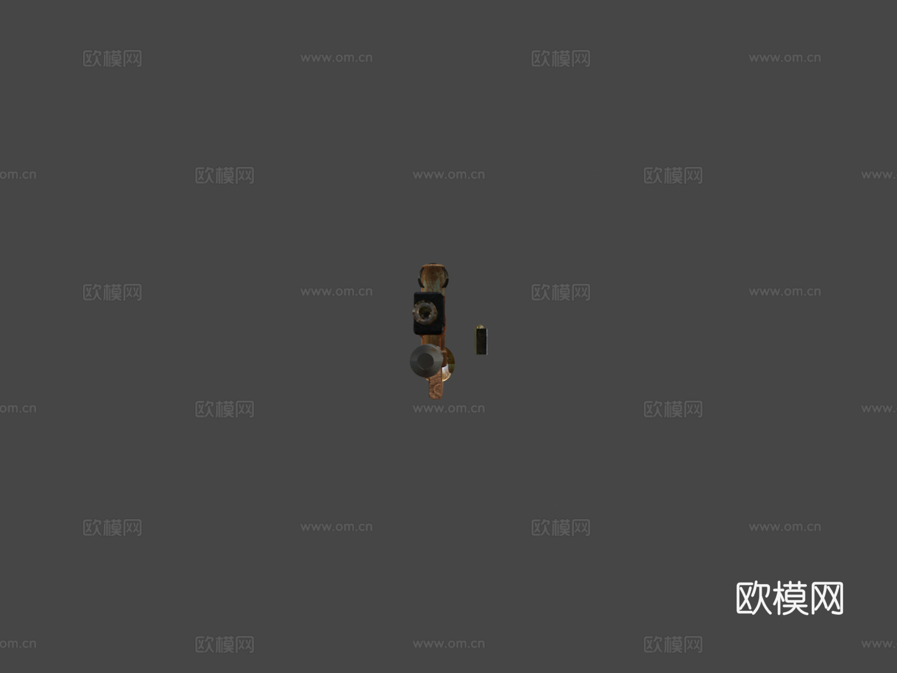 后启示录狙击步枪(动画)3d模型