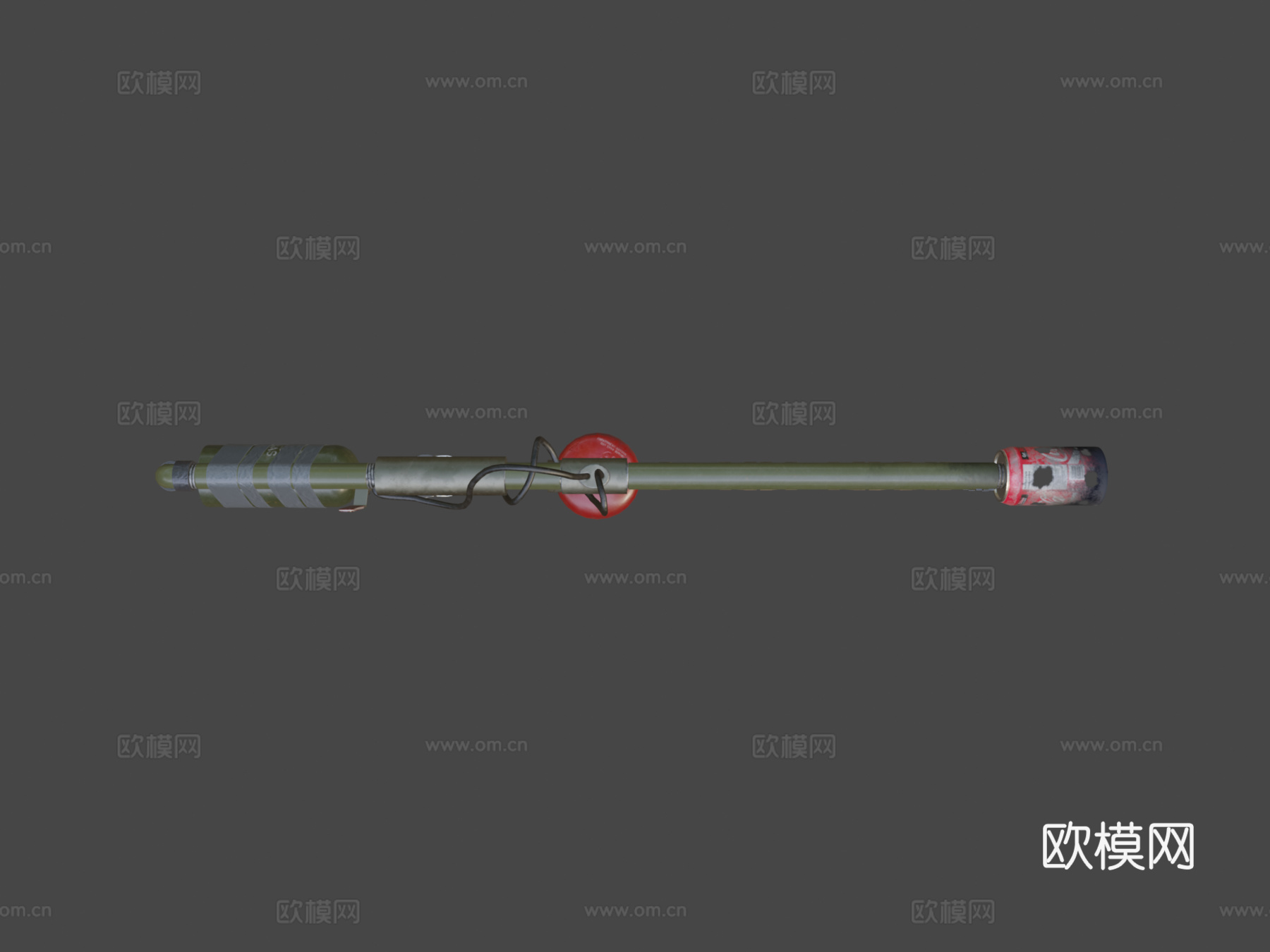 火焰喷射器3d模型
