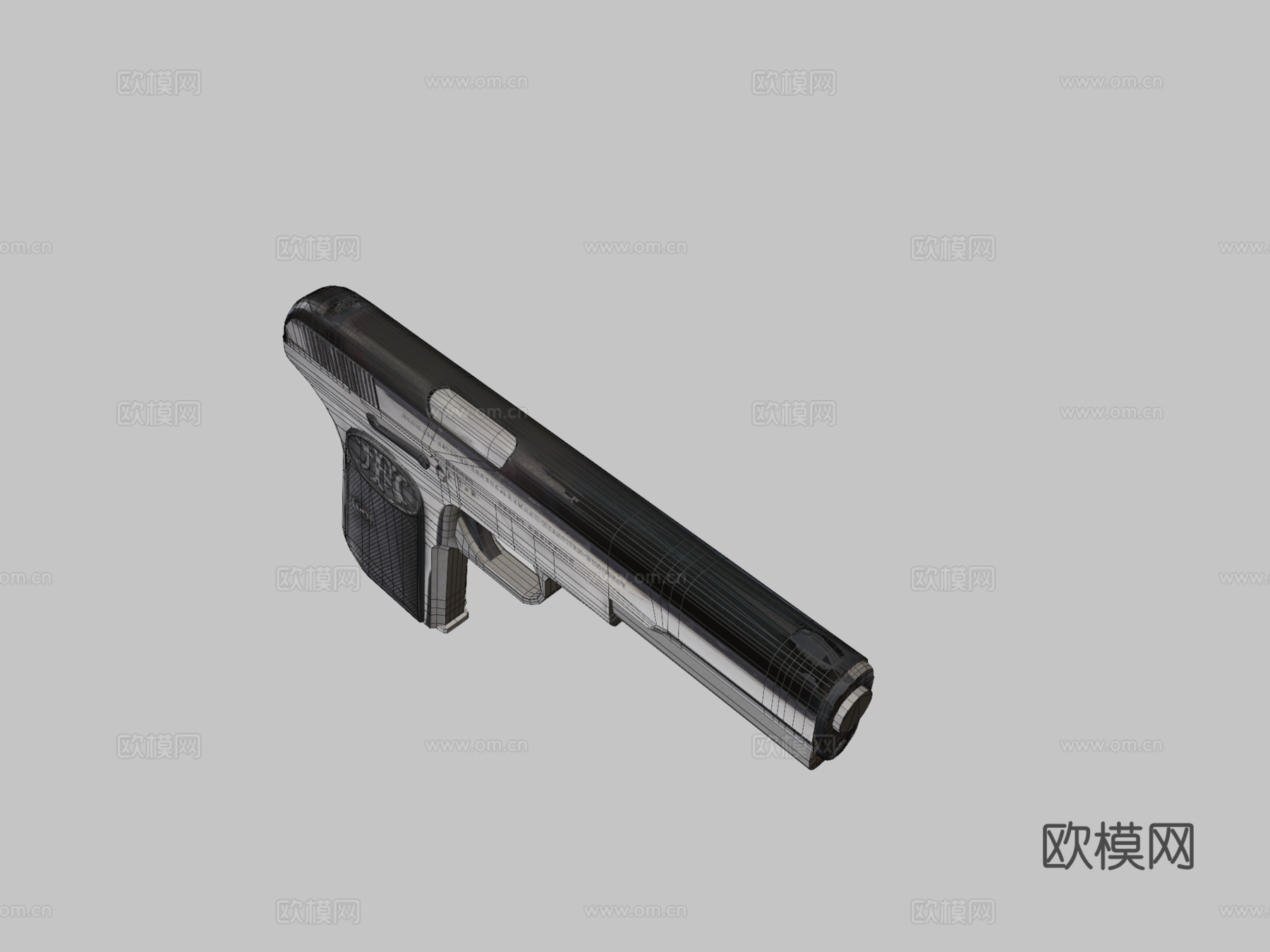 勃朗宁M19003d模型