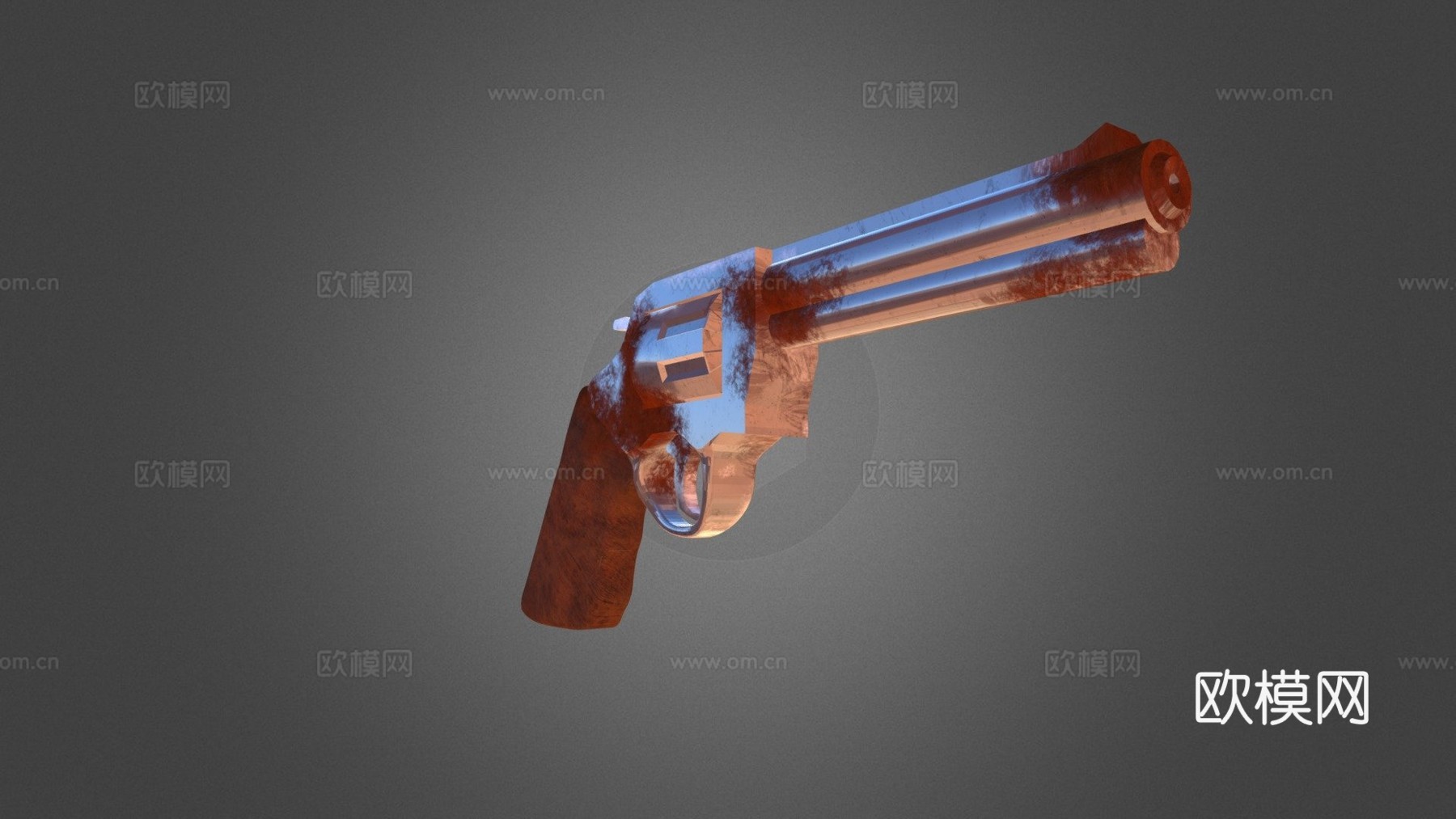 柯尔特蟒蛇3d模型
