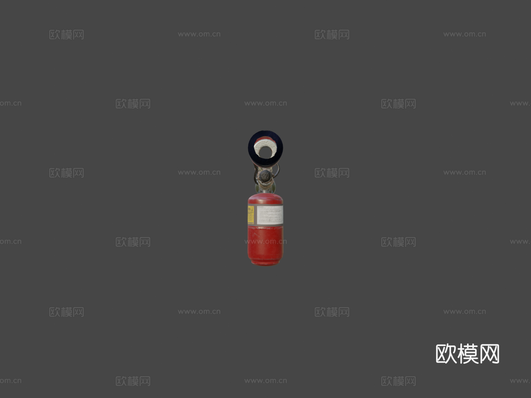 火焰喷射器3d模型