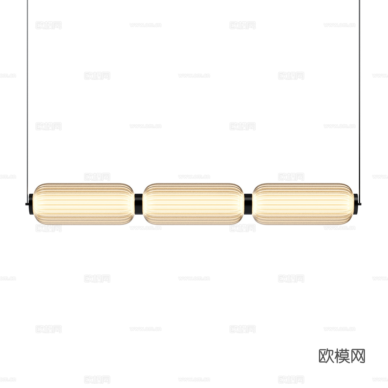 Aromas 极简吊灯 简约吊灯 餐厅吊灯 玻璃吊灯3d模型