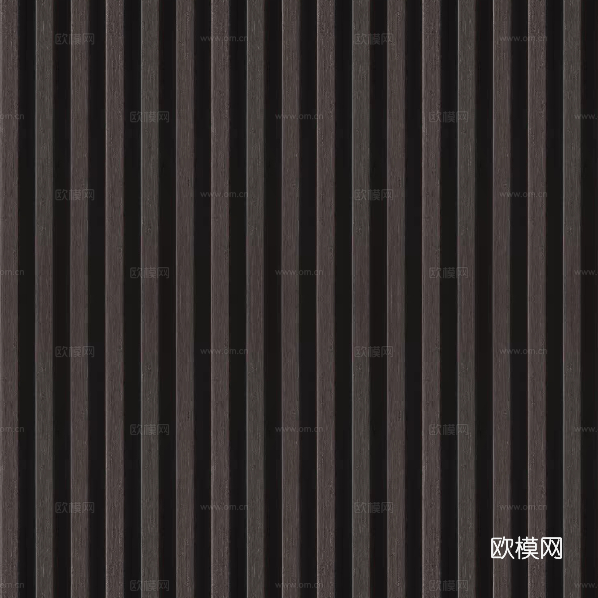 深色长城板格栅板贴图