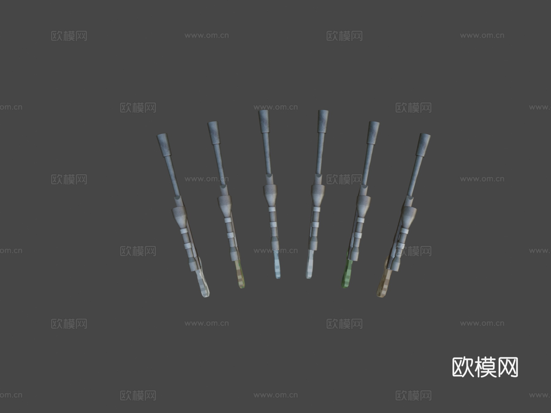 狙击枪Sketchfab模型3d模型