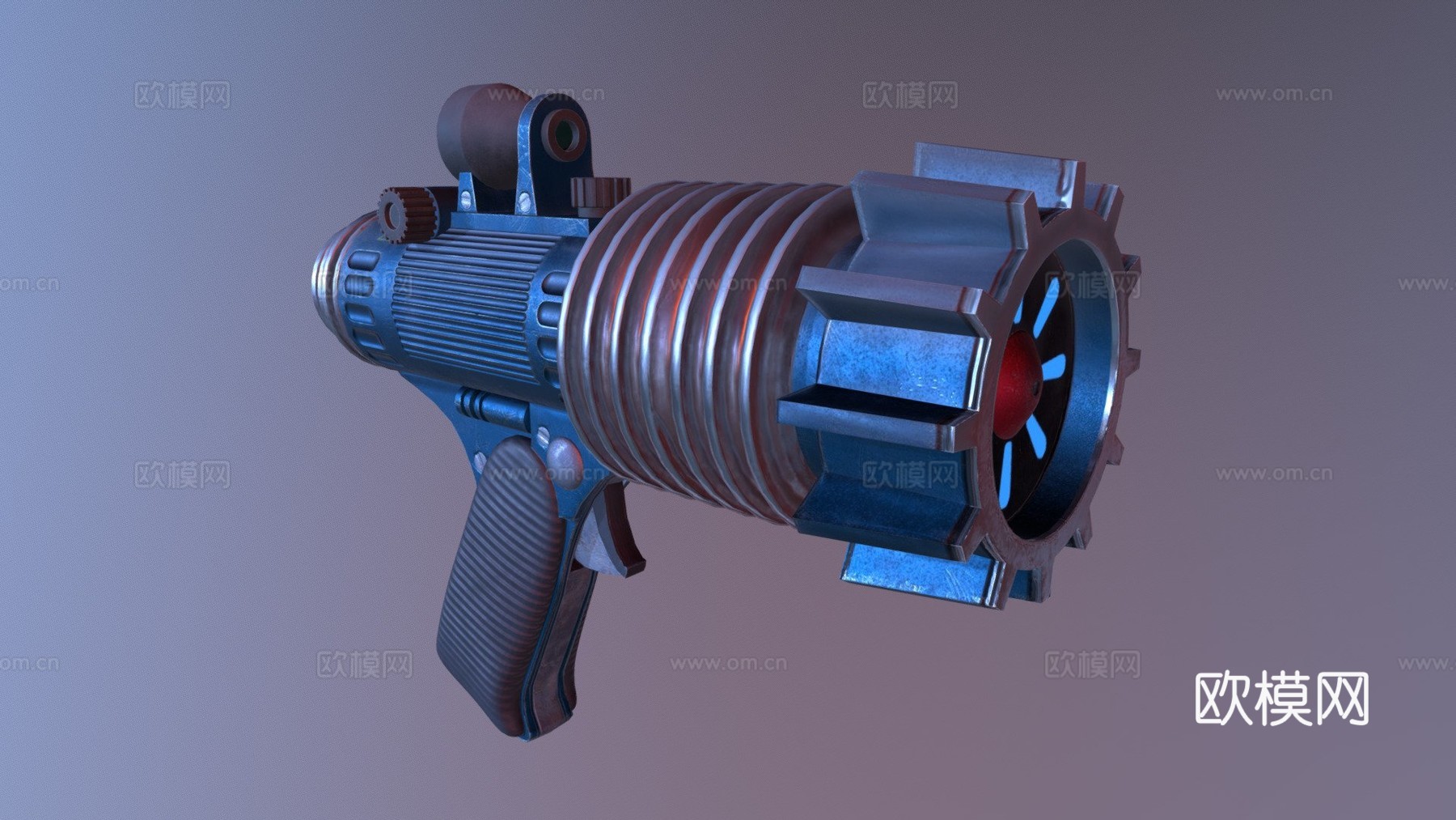 蒸汽朋克枪械3d模型