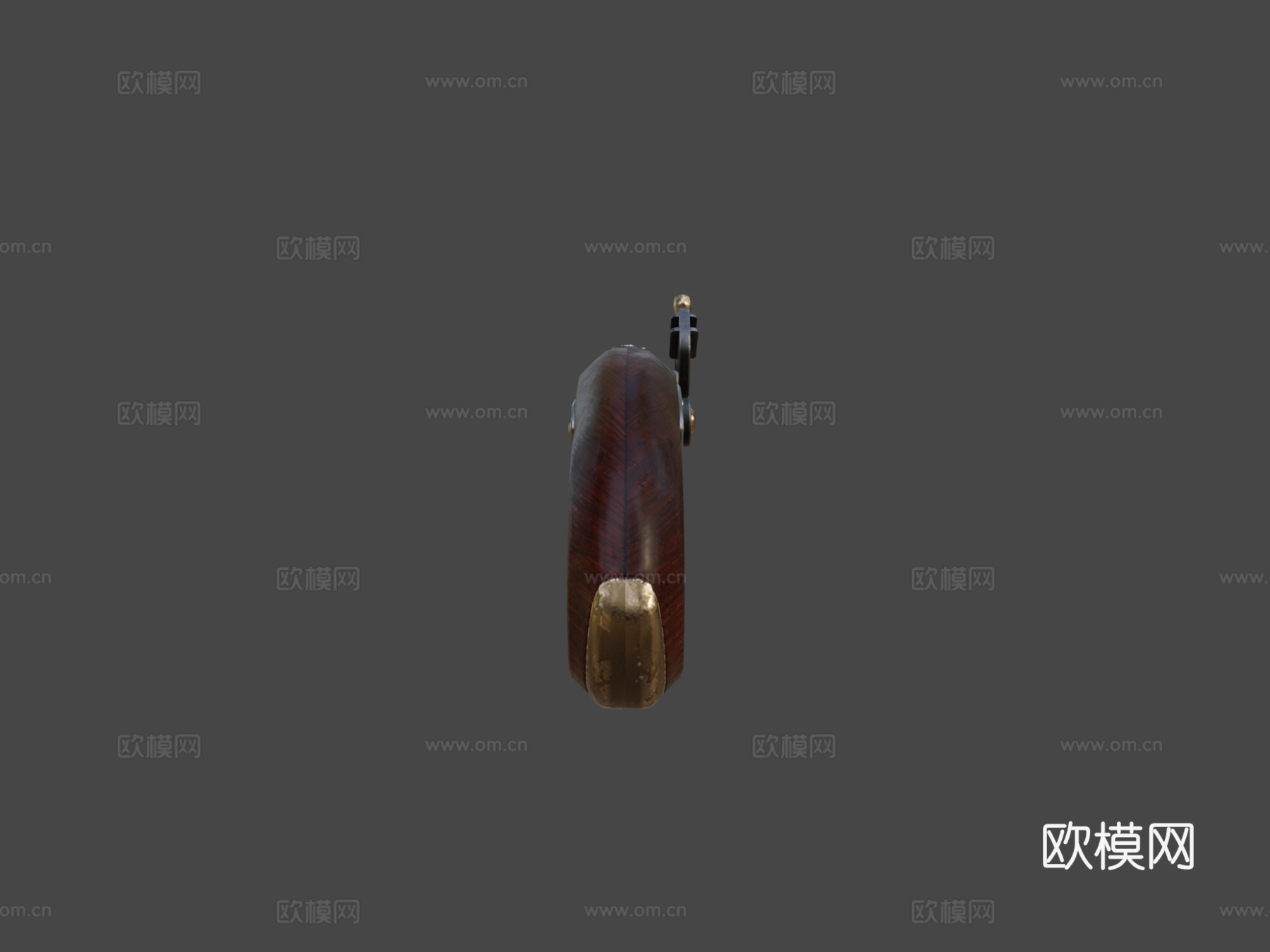 燧发手枪3d模型