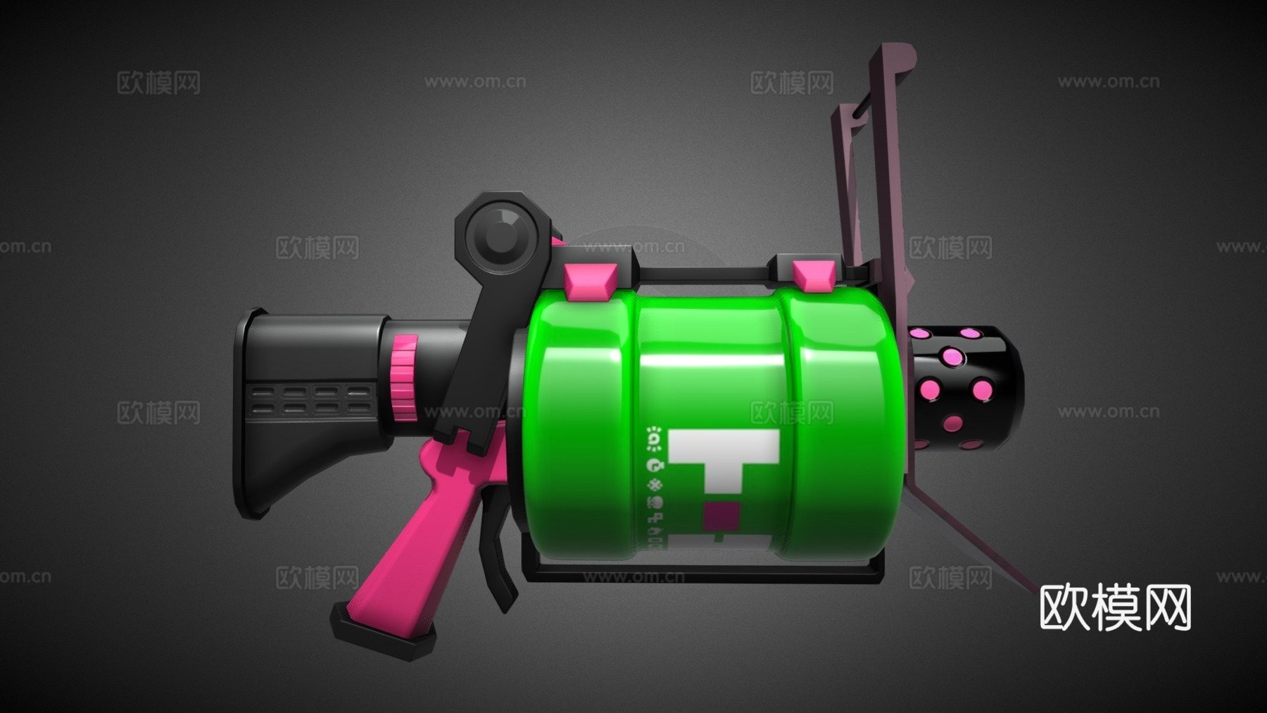 .盖尔52(喷射战士)3d模型