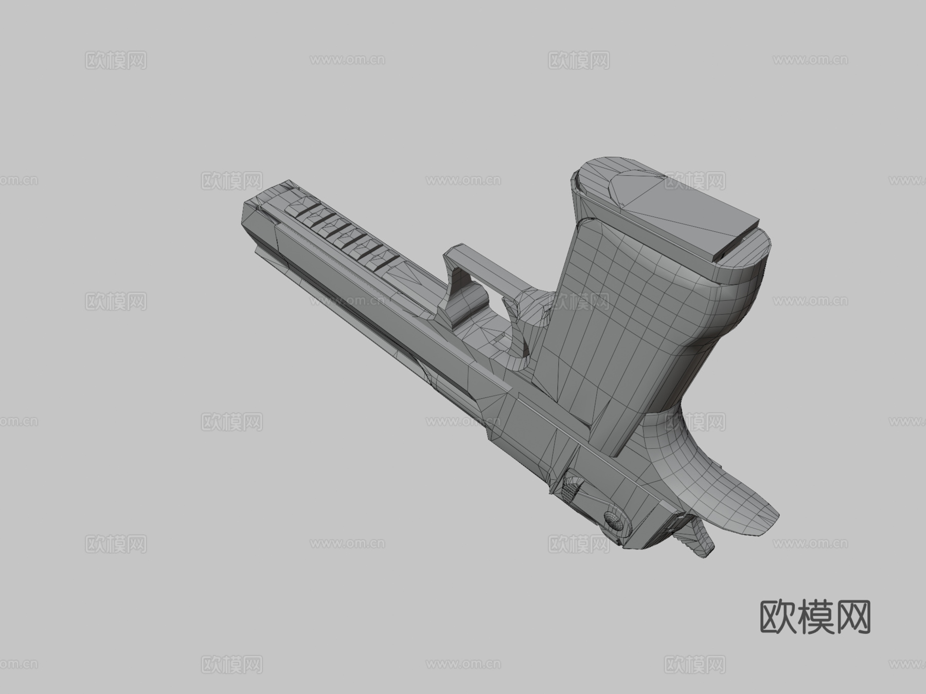 沙漠之鹰-理性迷宫3d模型