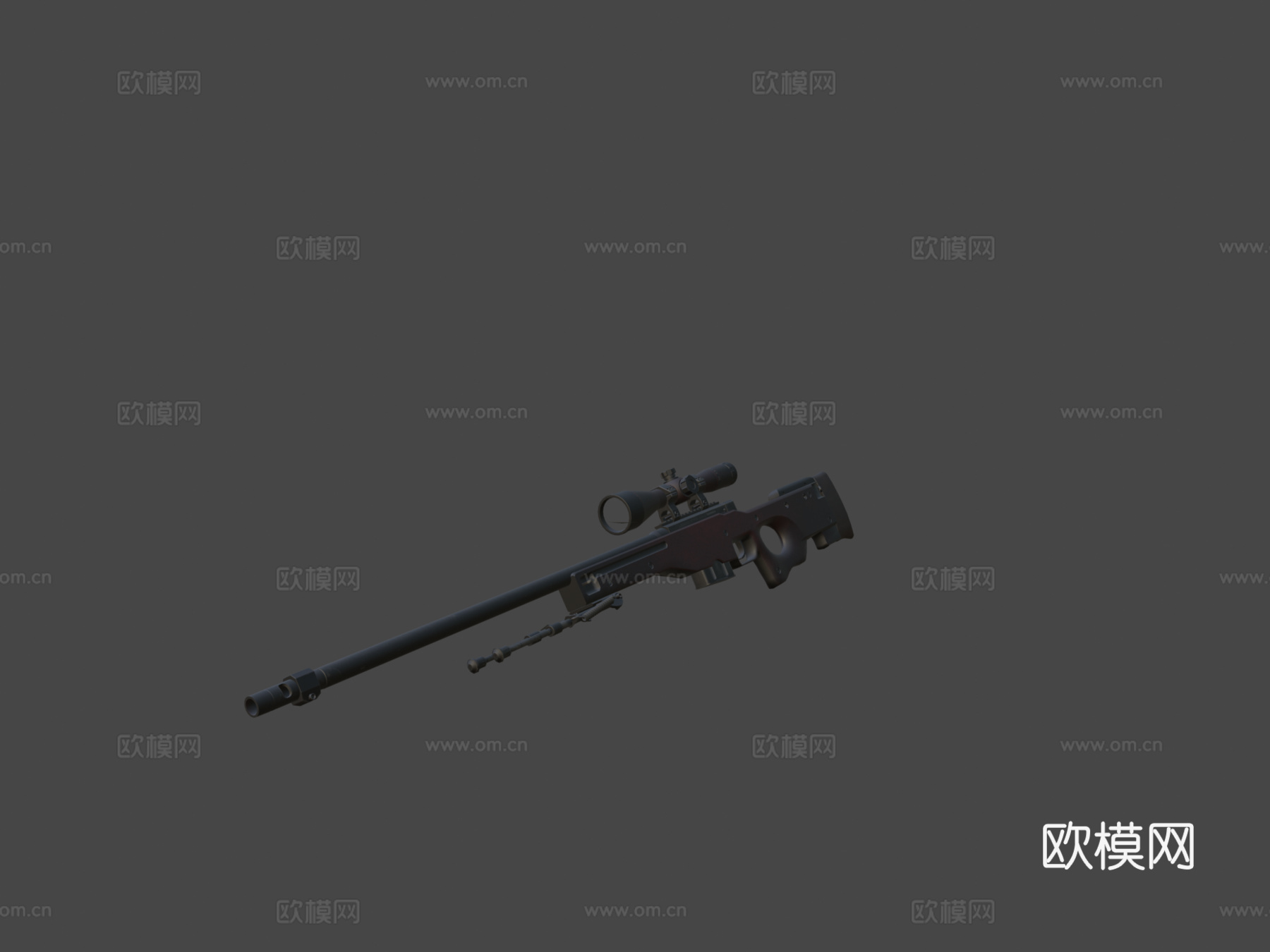 AWP-祖母地毯3d模型