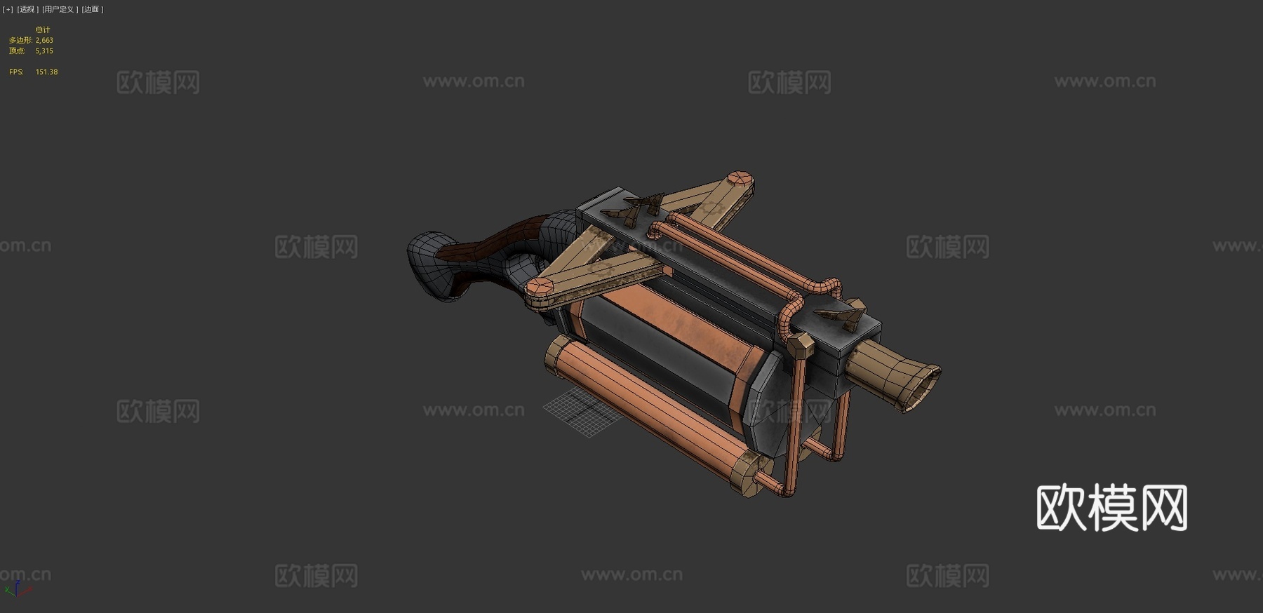 箭矢投射器MK23d模型
