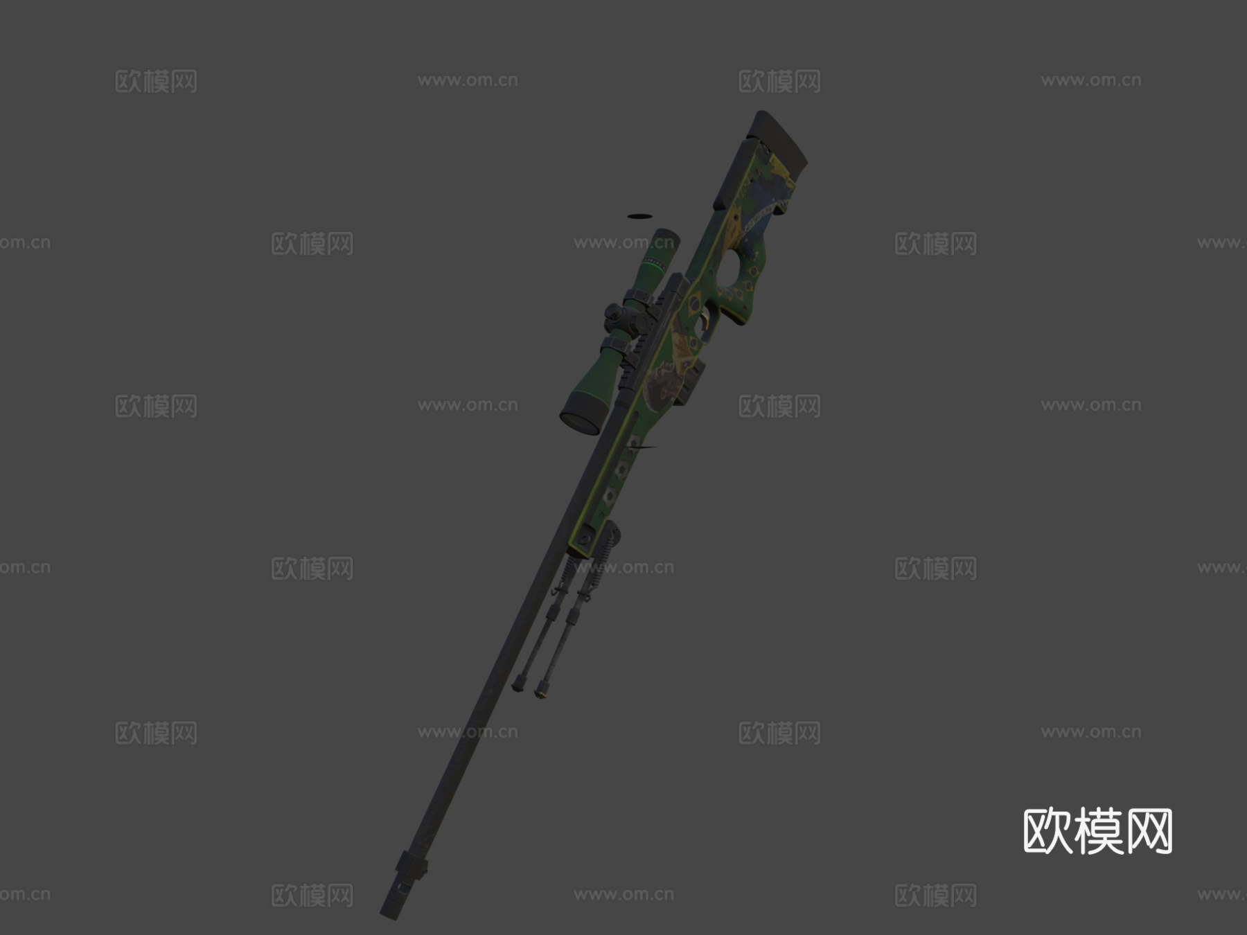 AWP-足球传奇3d模型