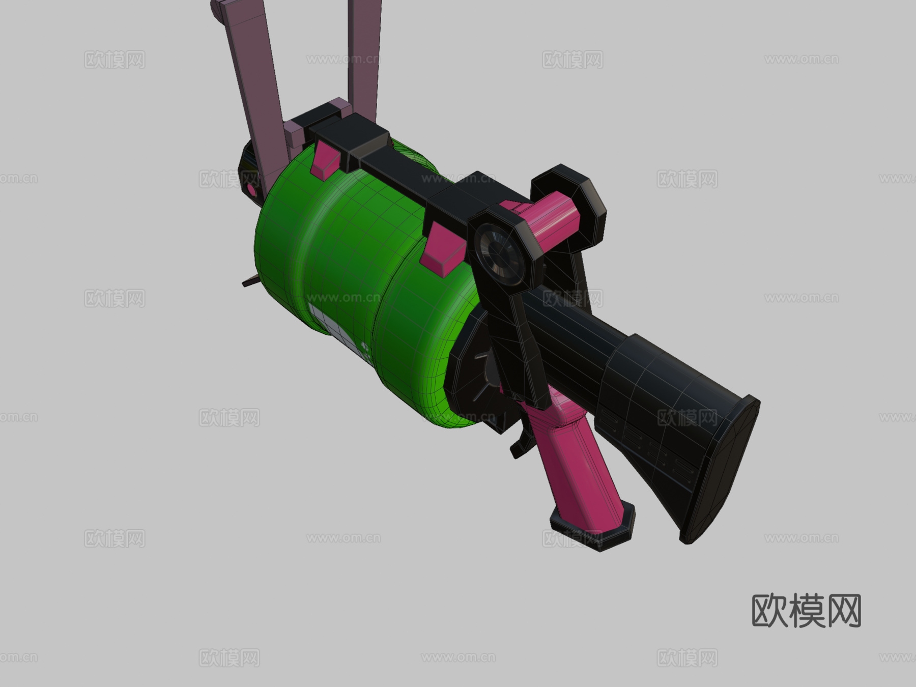 .盖尔52(喷射战士)3d模型