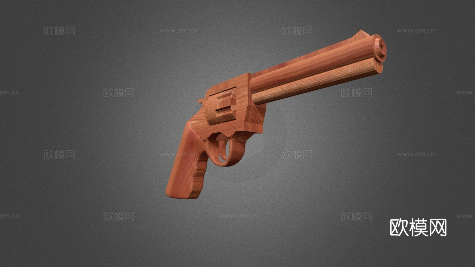 瑞克·格莱姆斯玩具柯尔特蟒蛇3d模型