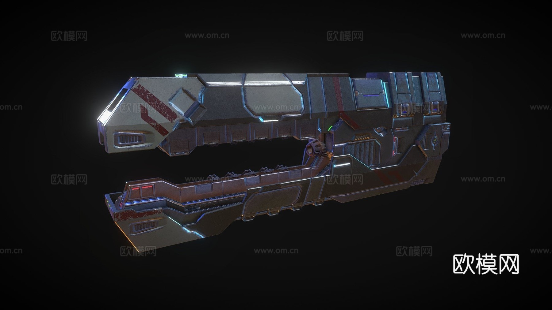 爆破者联盟-读数器-第一次接触3d模型