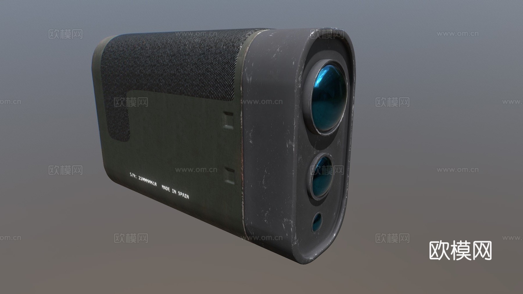 激光测距仪3d模型