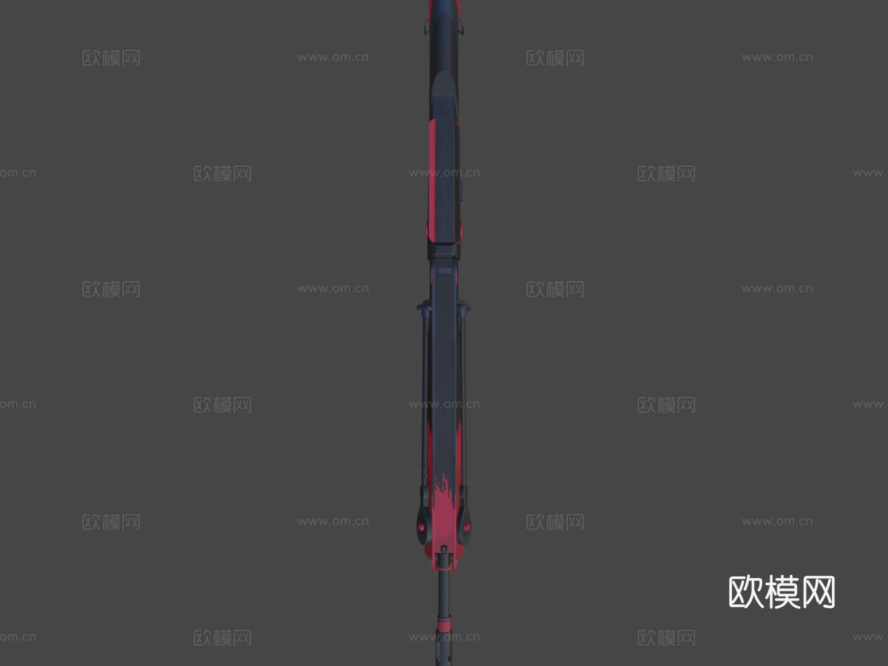 法玛斯-溅射冲击3d模型