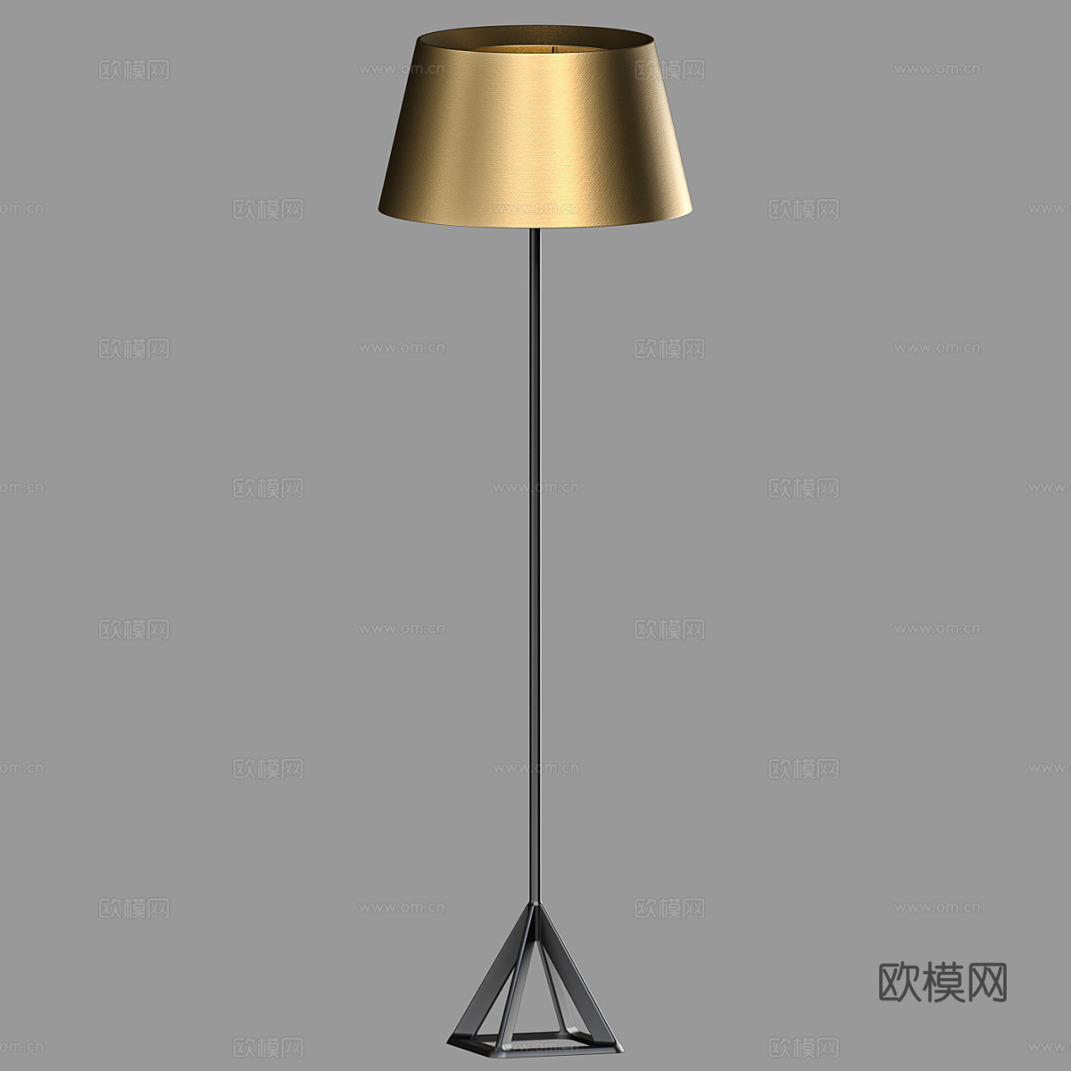 现代简约轻奢落地灯 落地灯 简约落地灯 灯3d模型