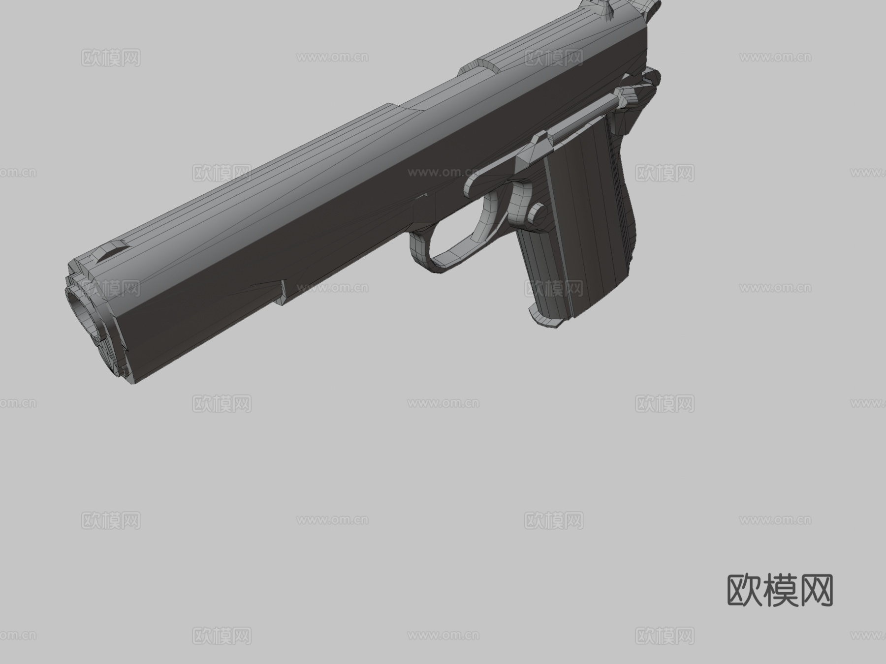 柯尔特19113d模型