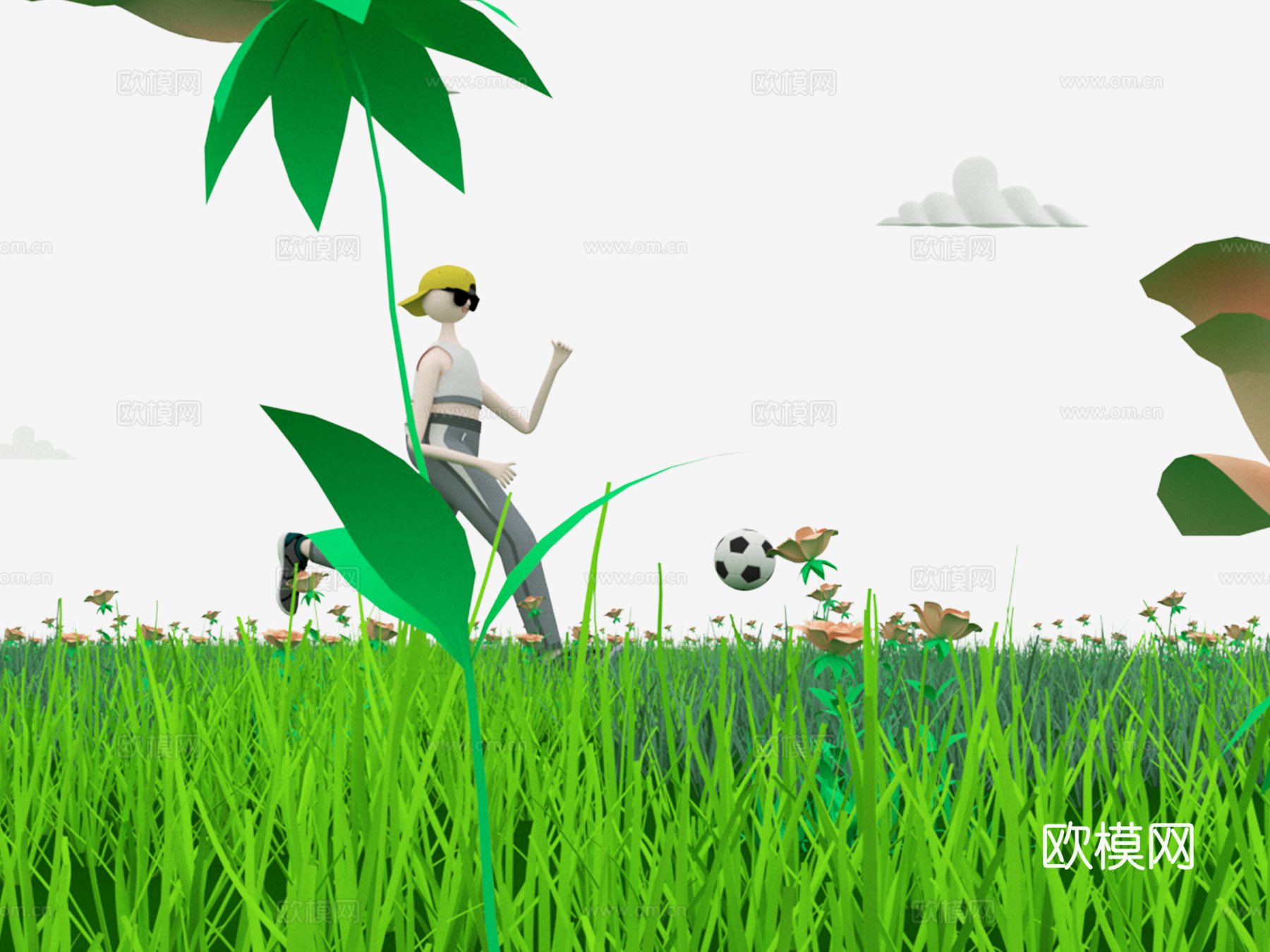 人物 卡通人物3d模型