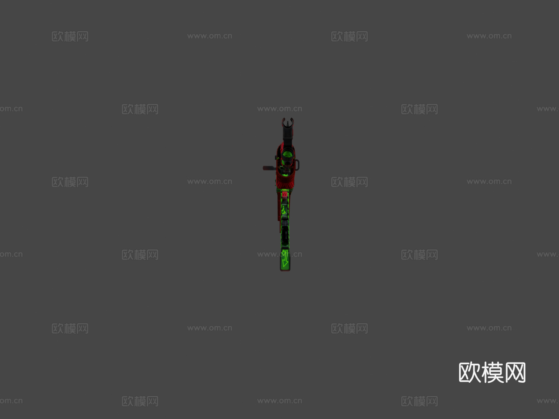 AK-47-理性迷宫3d模型