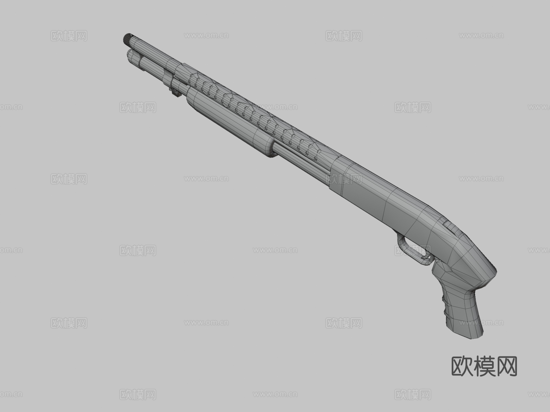 莫斯伯格5003d模型