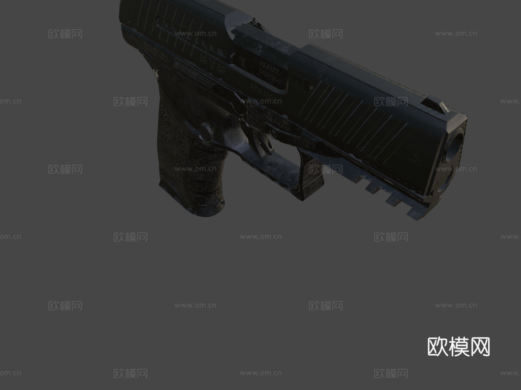 瓦尔特PPQ3d模型