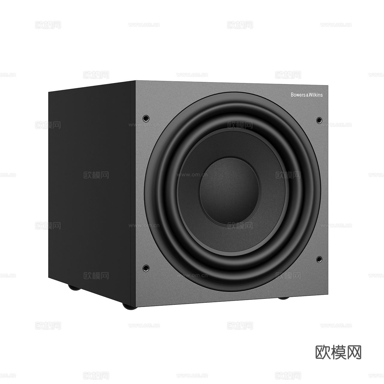 Bowers &amp; Wilkins ASW610 低音炮 音响3d模型