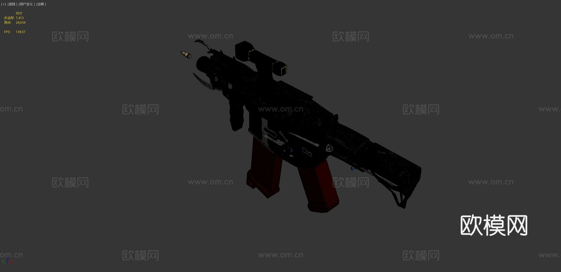 武器3d模型