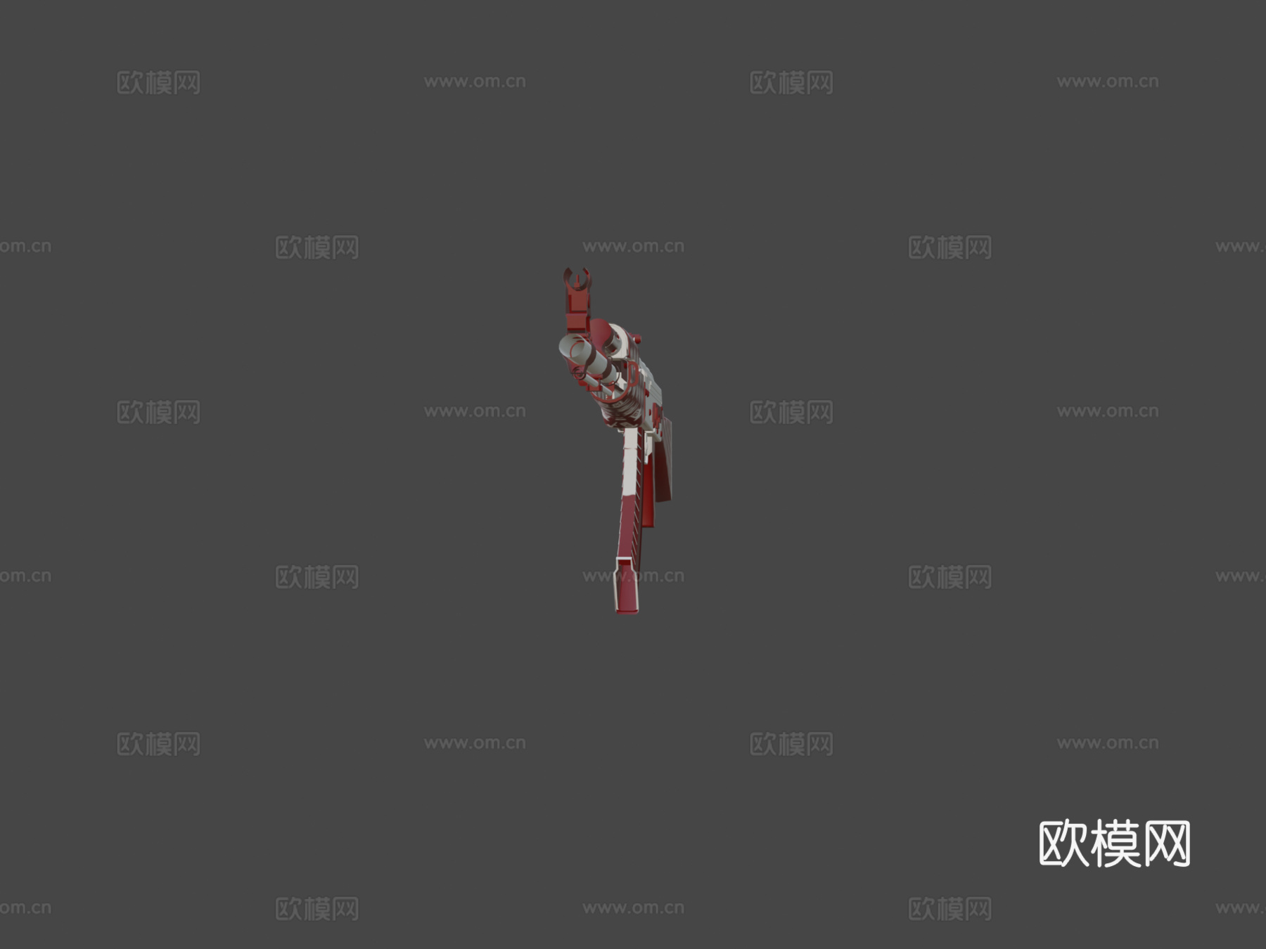 AK47-潮人3d模型