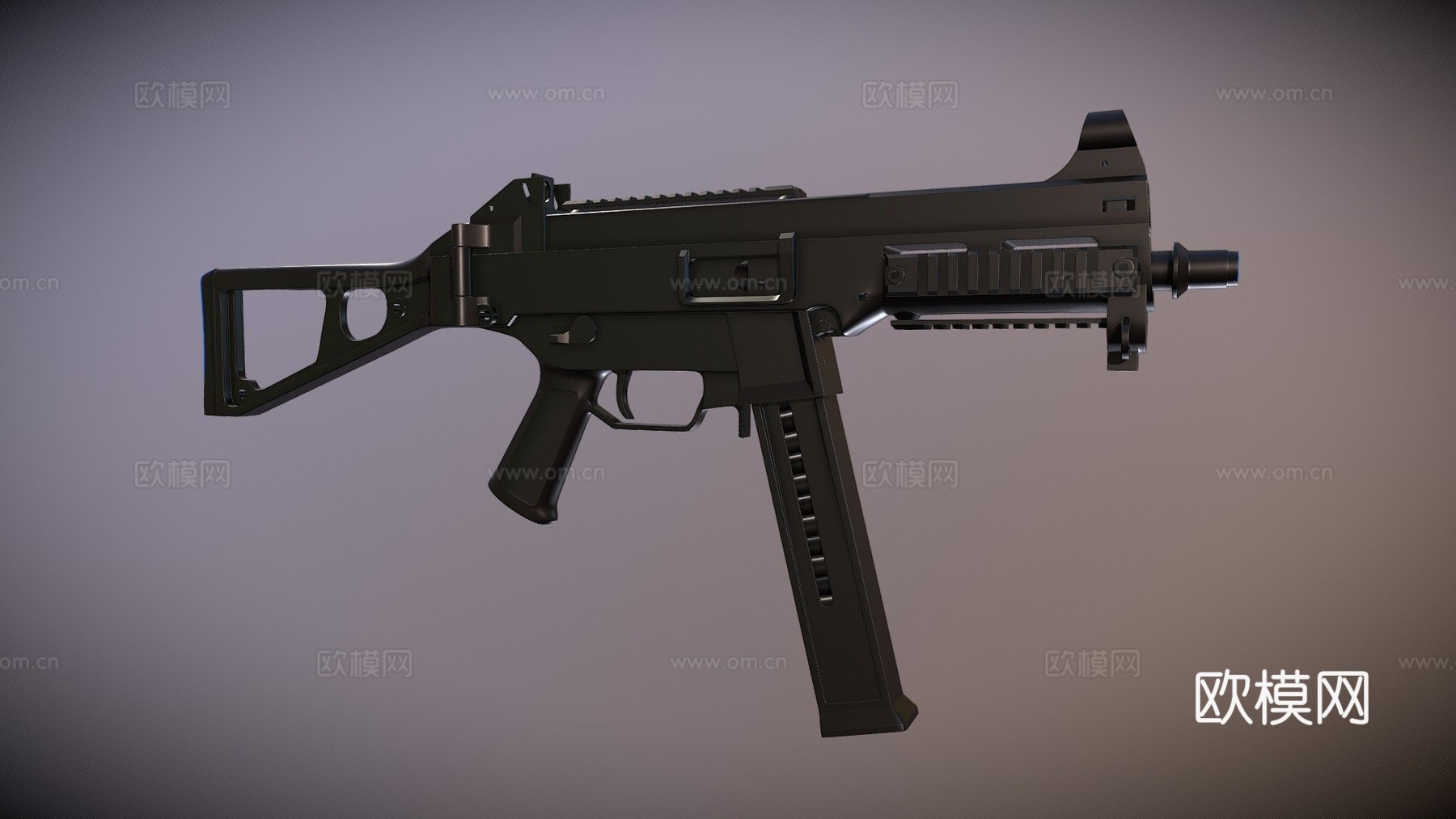 H&amp;K UMP .453d模型
