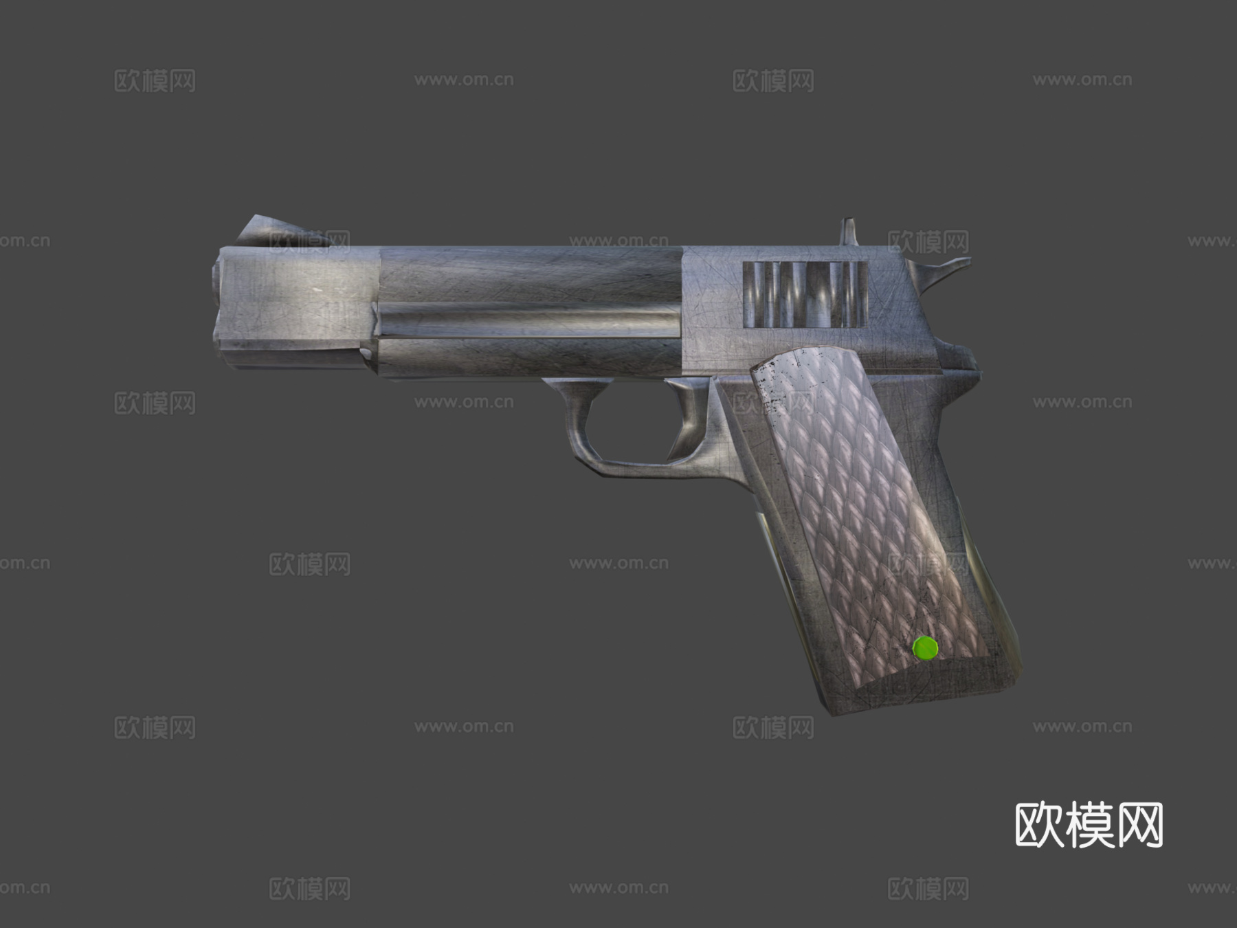 手枪V2(M1911)3d模型