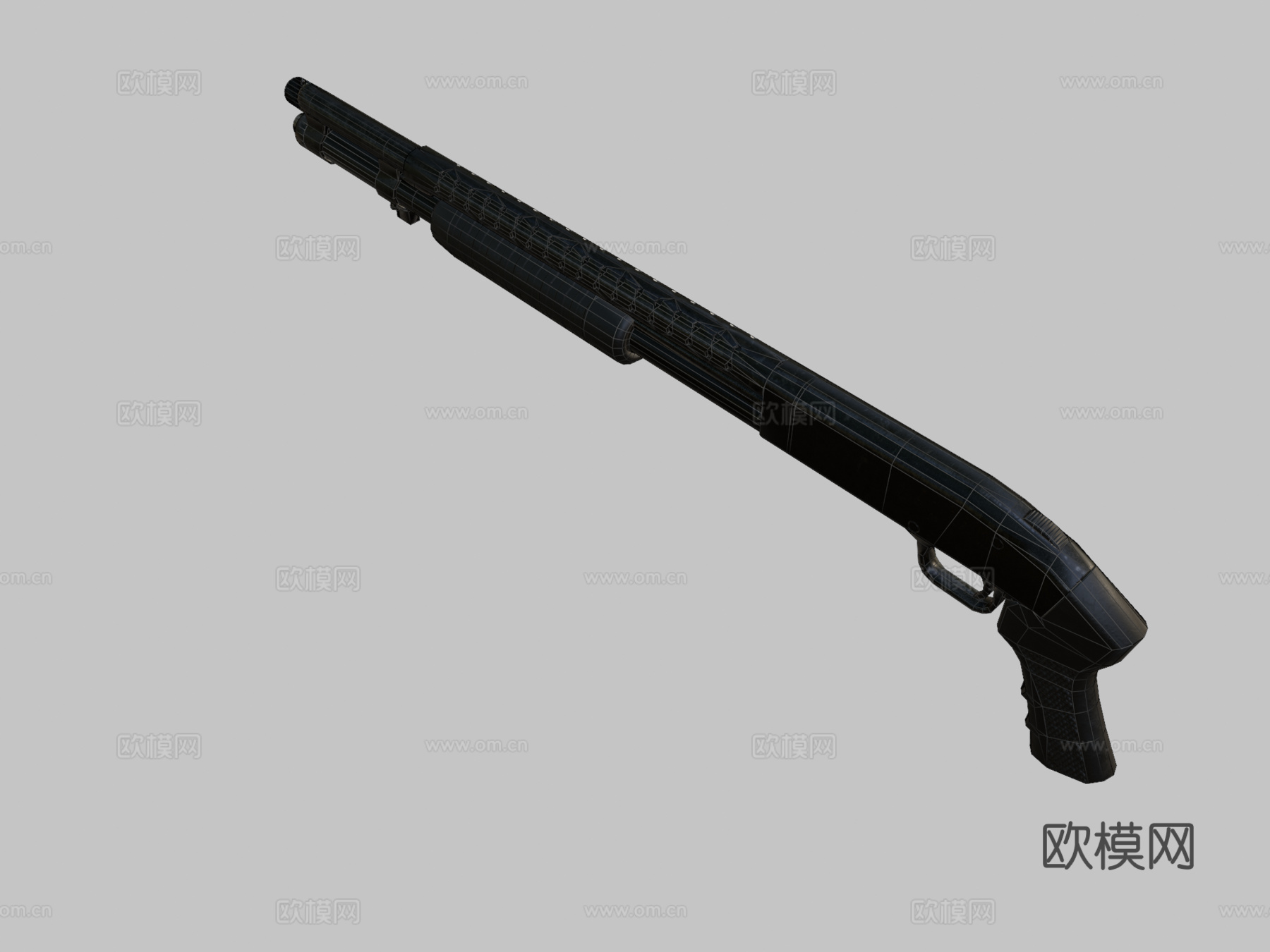 莫斯伯格5003d模型