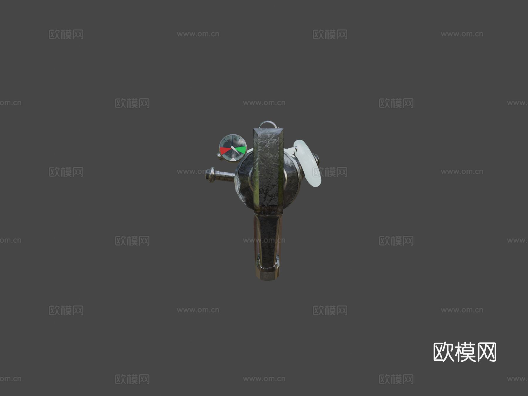 阿尔法计划-冷冻枪3d模型