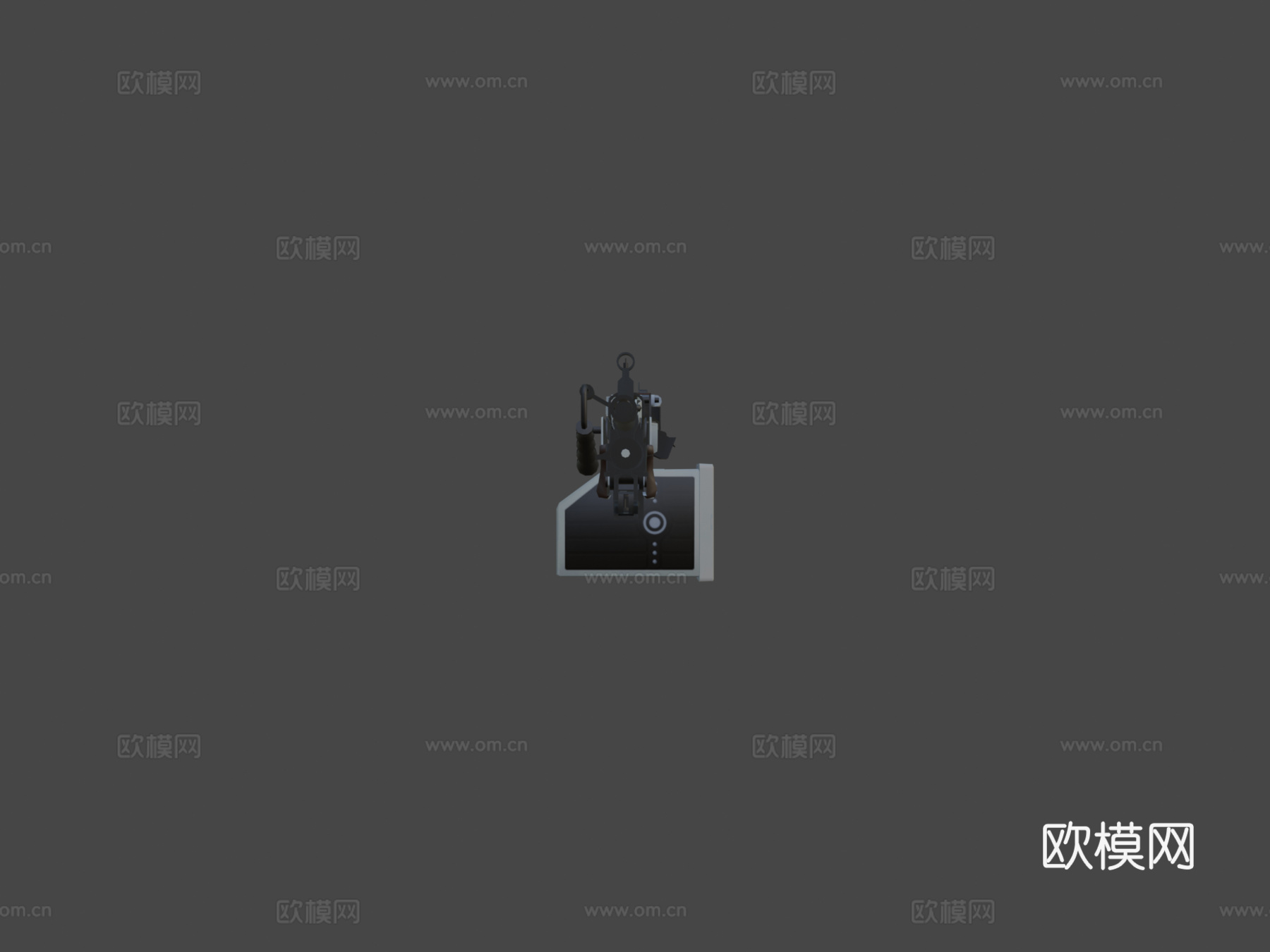 M249-棕牛3d模型