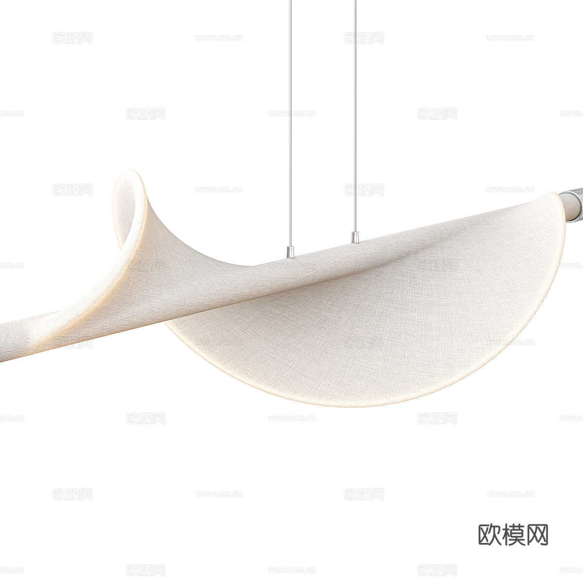 新中式装饰吊灯3d模型