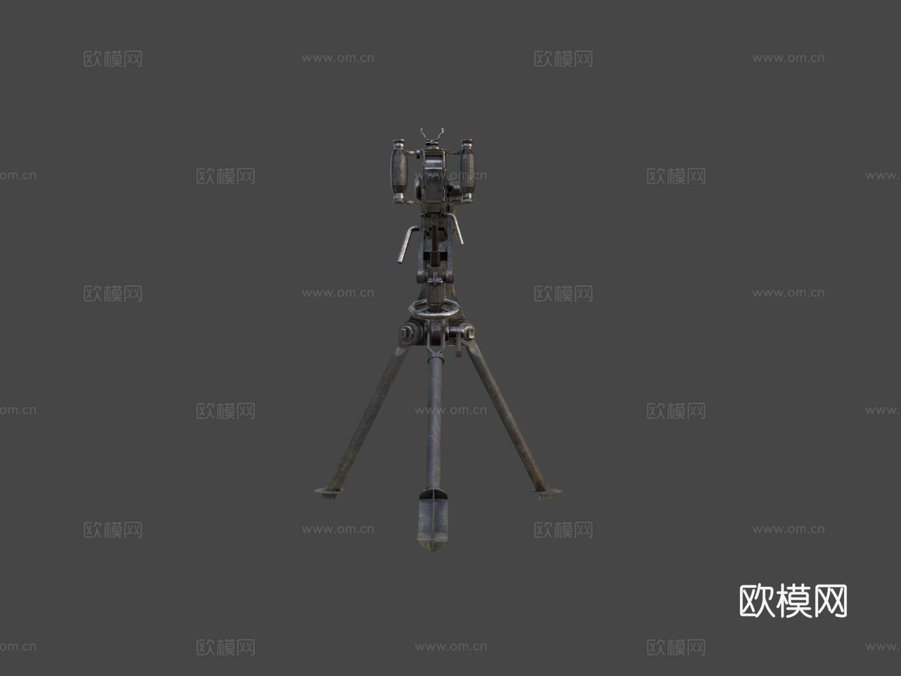 马克西姆机枪-柯尔特维克斯3d模型
