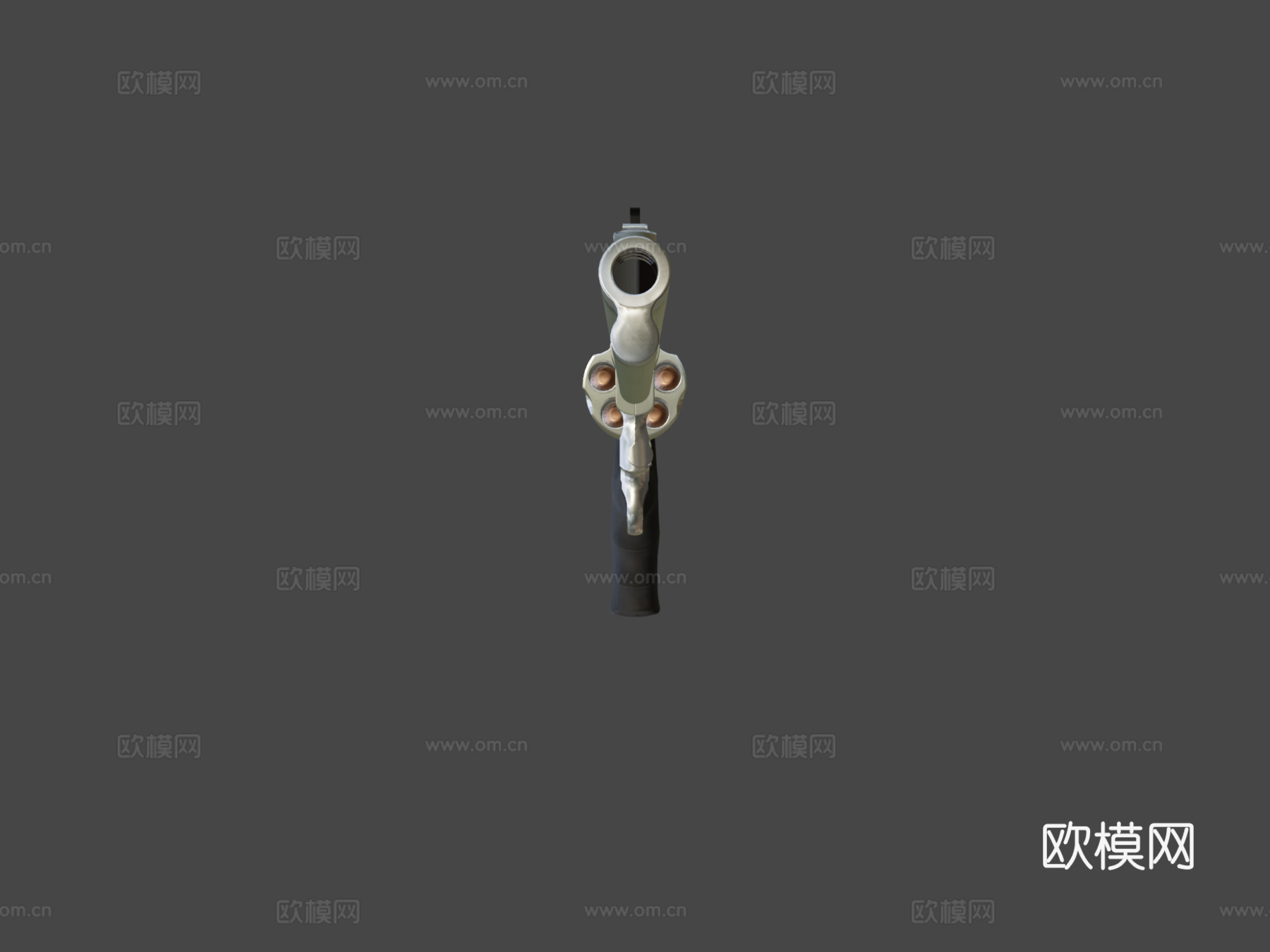史密斯威森500马格南3d模型