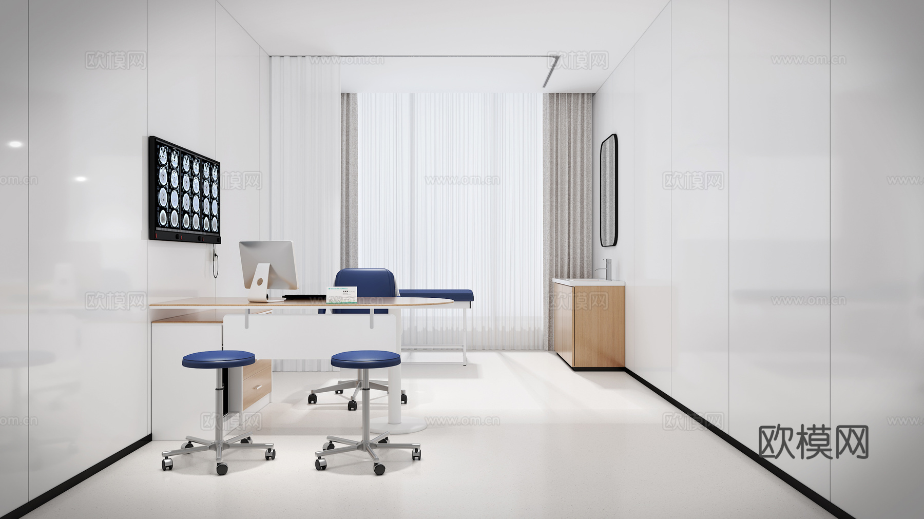 诊室3d模型
