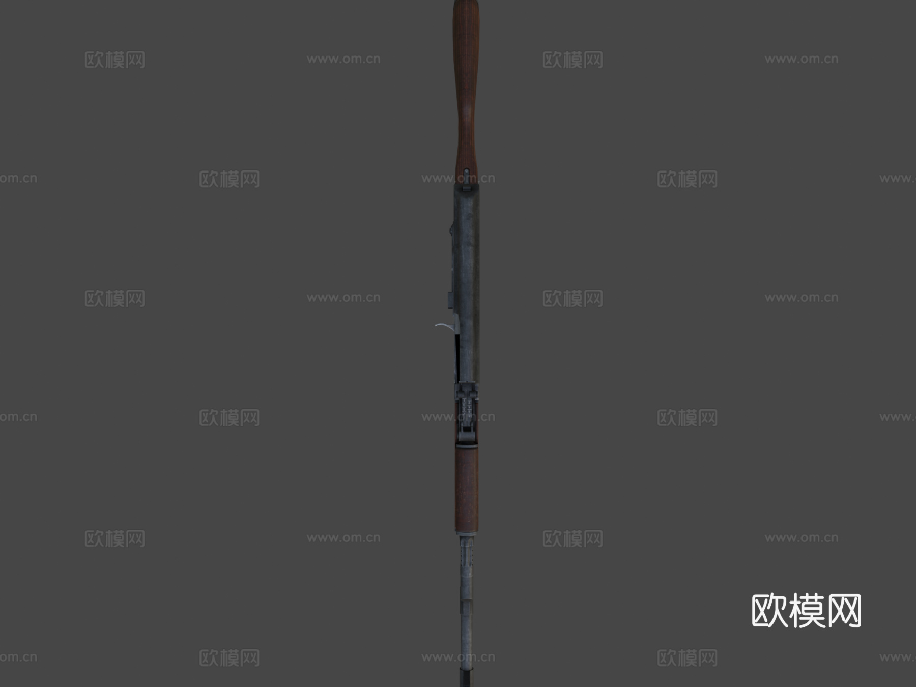 AK47步枪3d模型