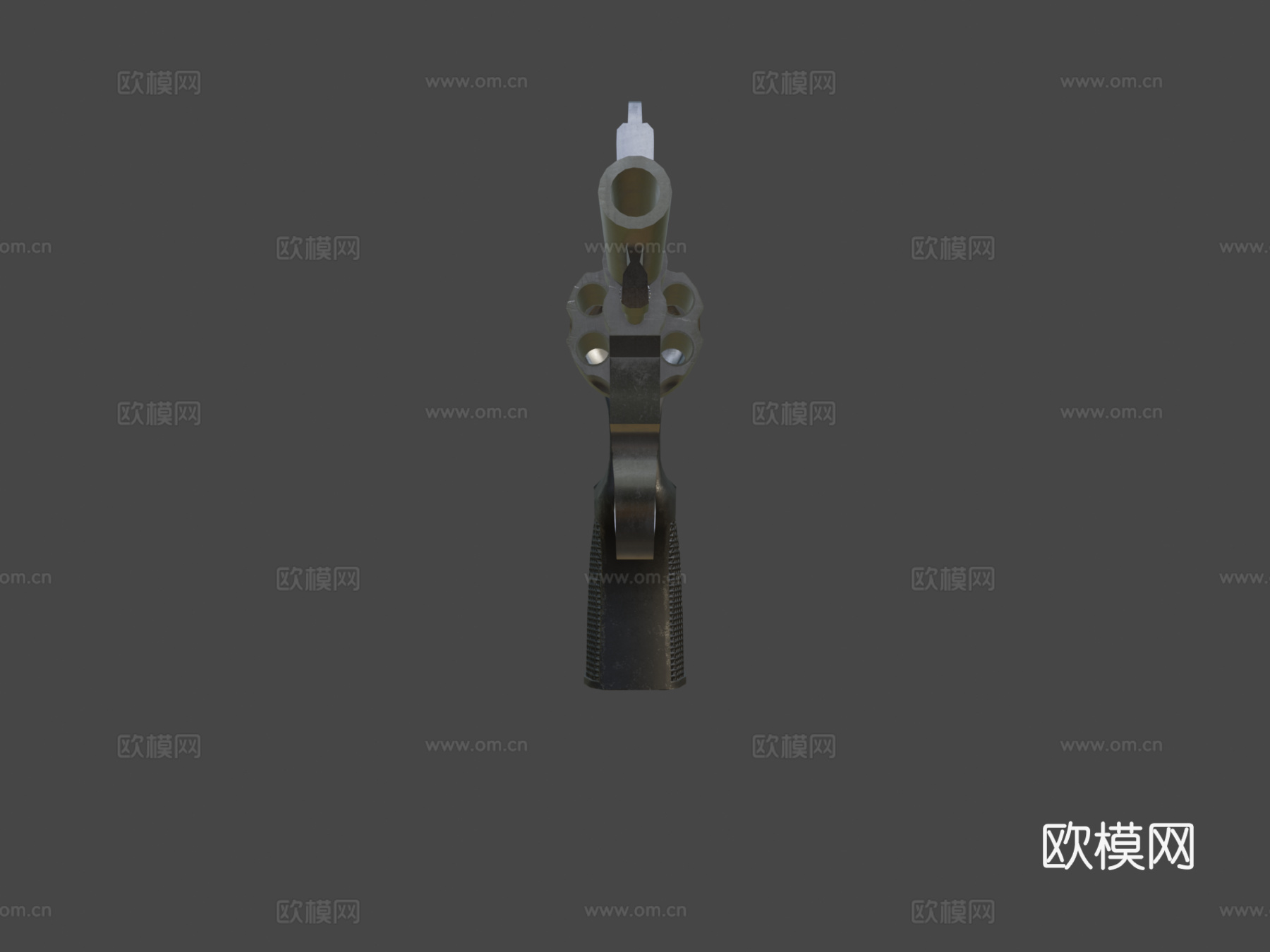 史密斯威森左轮手枪1914型3d模型