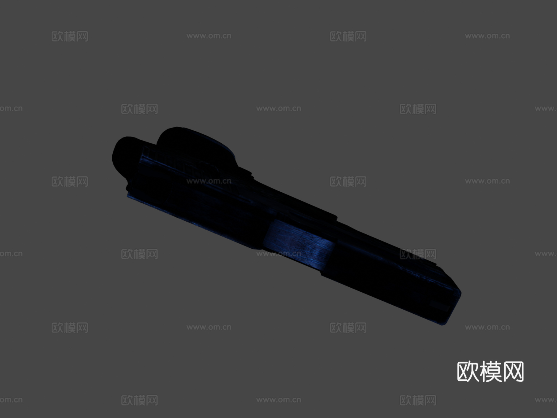 P250蓝铜矿3d模型