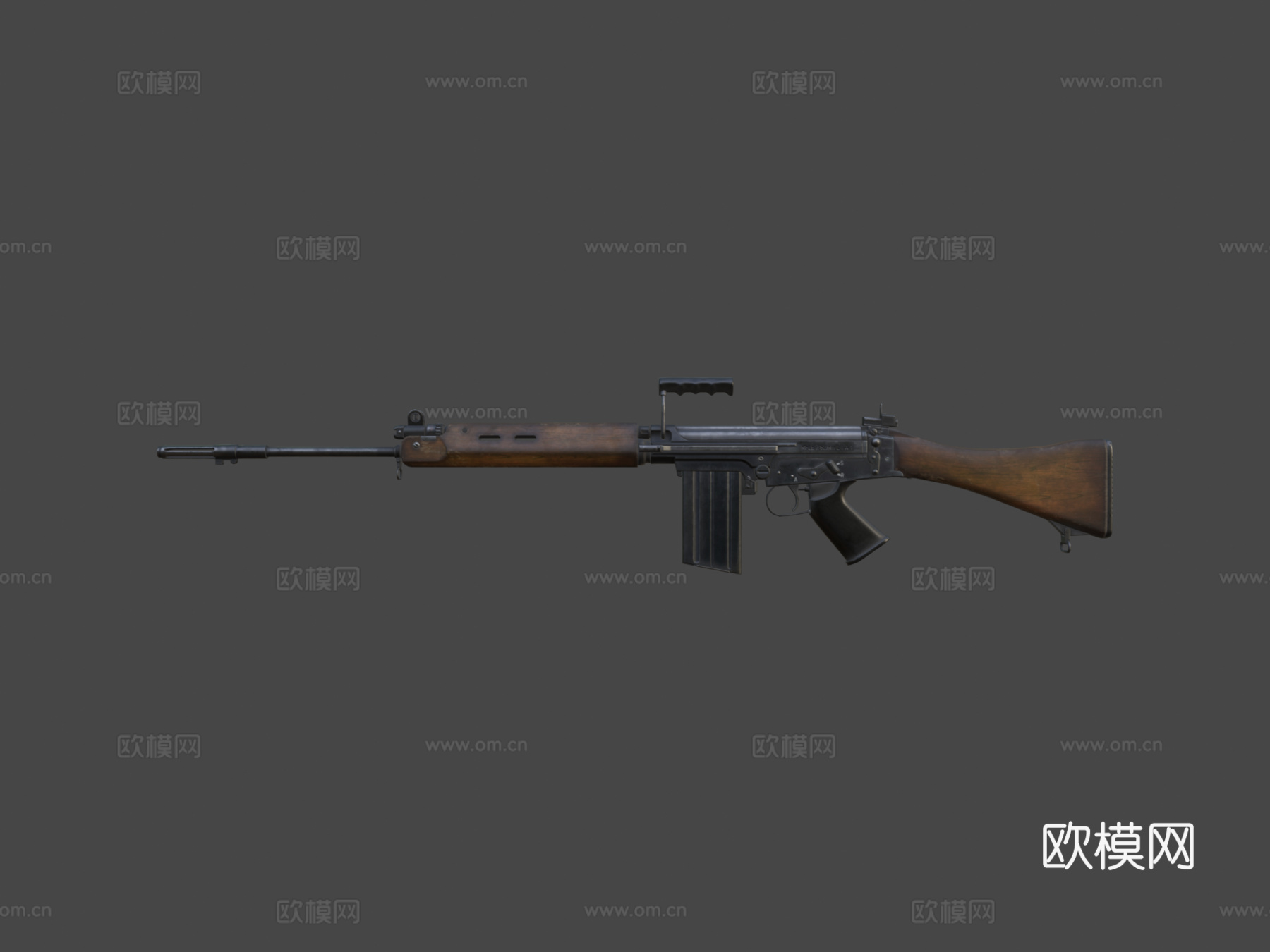 FN FAL3d模型