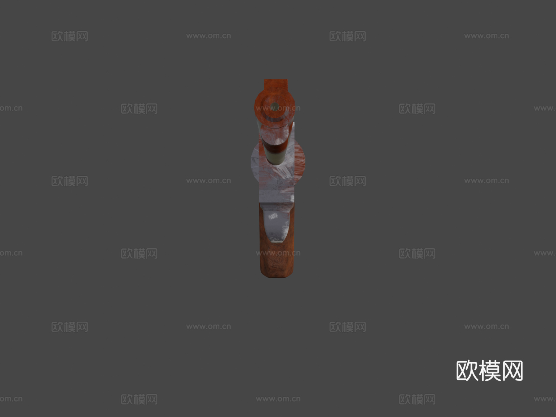 柯尔特蟒蛇3d模型