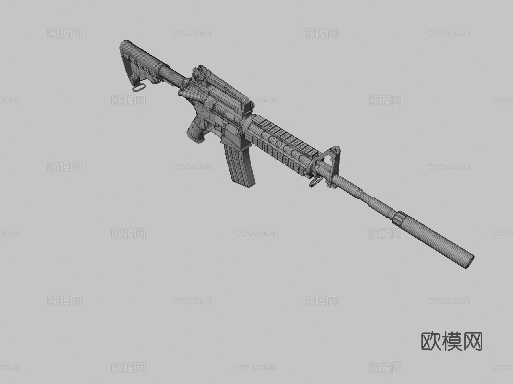 MWR M4A13d模型