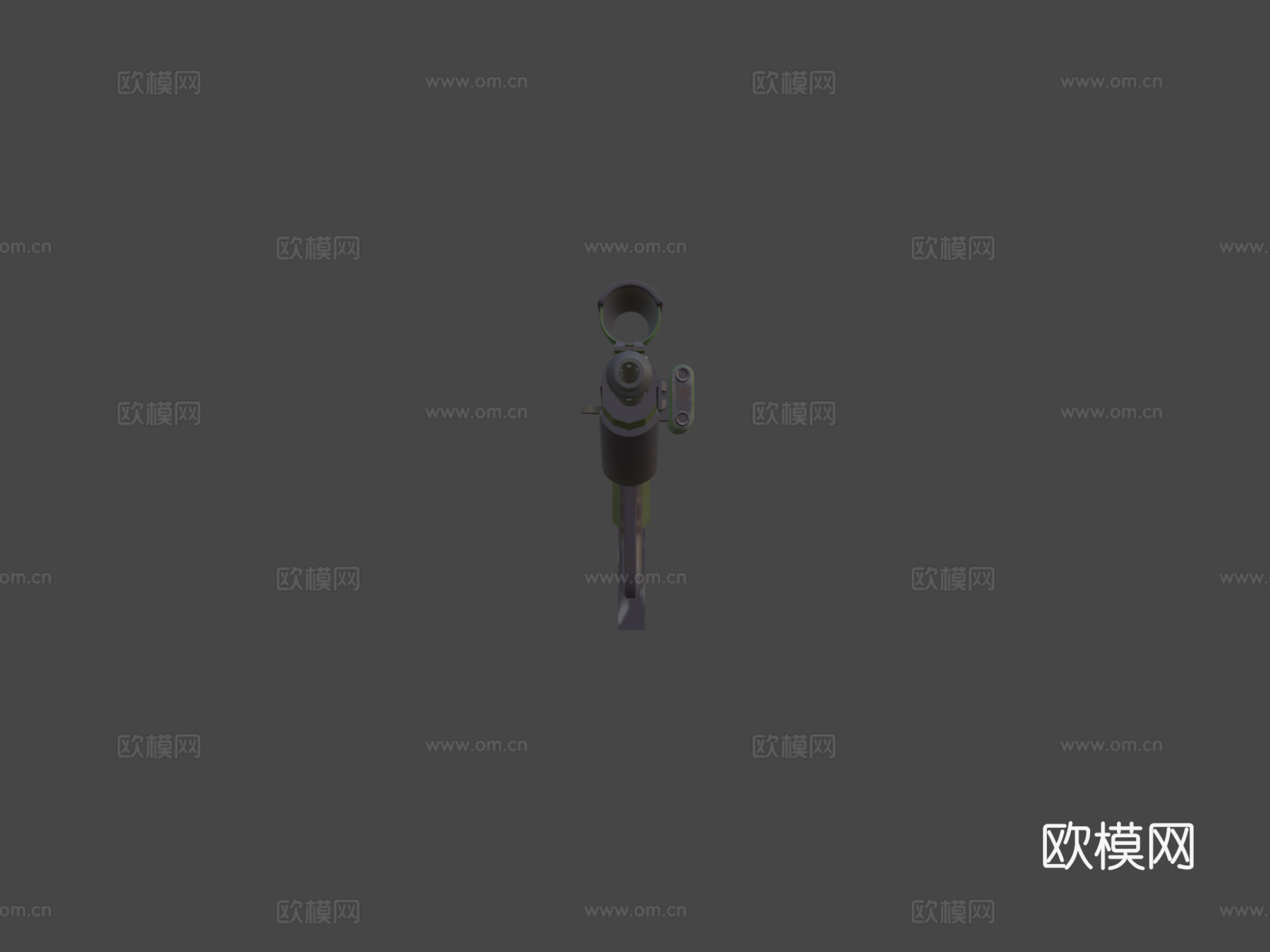 步枪3d模型